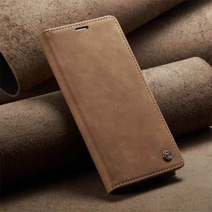 Business Slim Galaxy S23 Plus Case Leather Wallet Case for Samsung S23 Plus Black Brown Blue Red Coffee